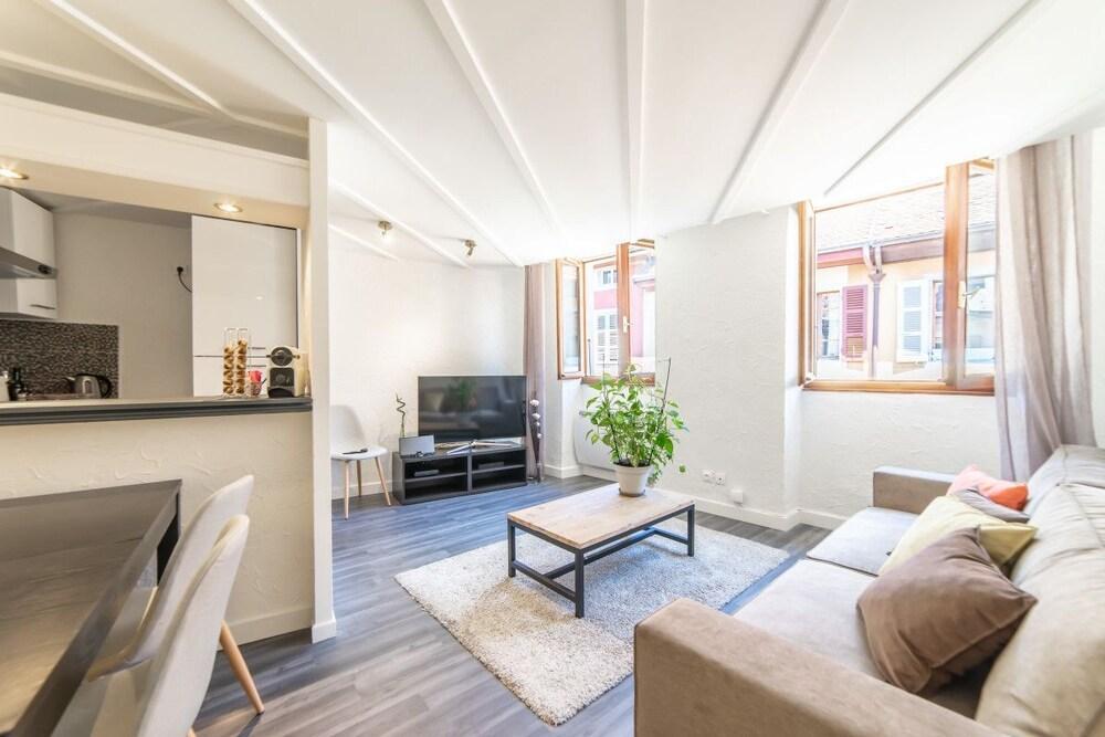 Le Saint Jean - Appartement Rue Carnot Pour 2 - 4 Pers 阿讷西 外观 照片